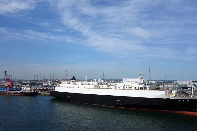 毎度毎度の1日優雅な船上生活にて仙台経由名古屋を目指す太平洋フェリーの旅