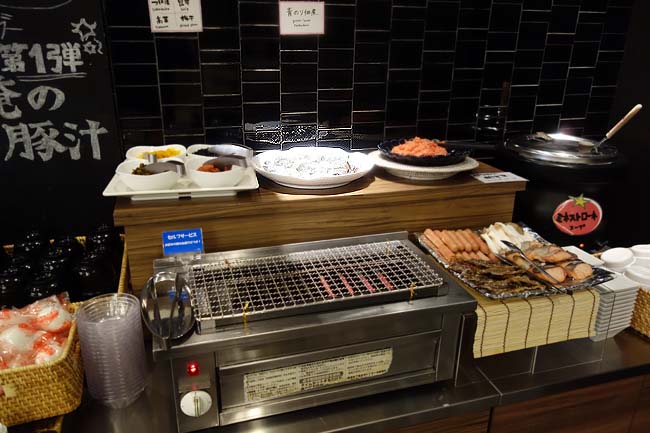 ホテルアクティブ！博多（福岡）これだけ品数の多い朝食バイキングがあるビジネスホテルもなかなかない