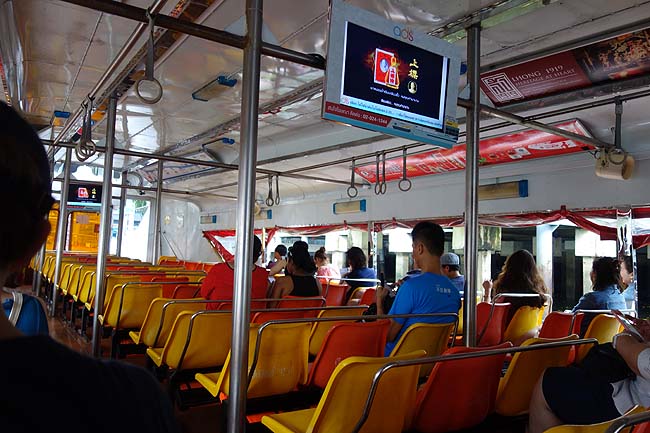 私が利用する3番目のバンコク公共交通機関とは？「チャオプラヤー・エクスプレス・ボート」