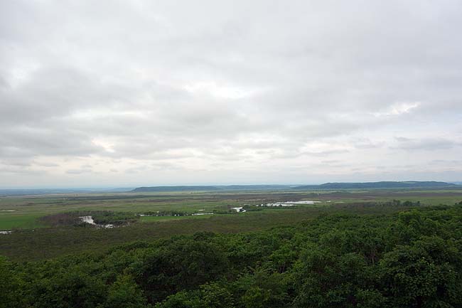 細岡展望台（北海道）釧路湿原を東から展望するには絶好な無料利用ポイントです