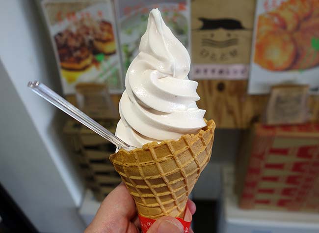 道の駅 なかつ（大分）巨大な九州大人気の道の駅で相方はやっぱりソフトクリーム？