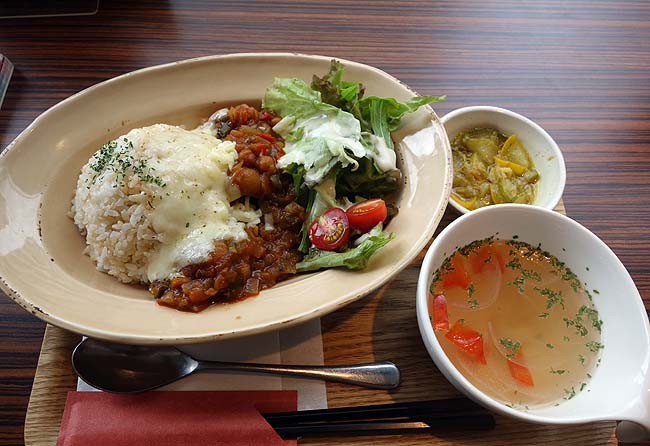 taft-B[タフトビー]（北海道札幌）健康カフェごはん屋でいただく5種お豆のチリビーンズライス