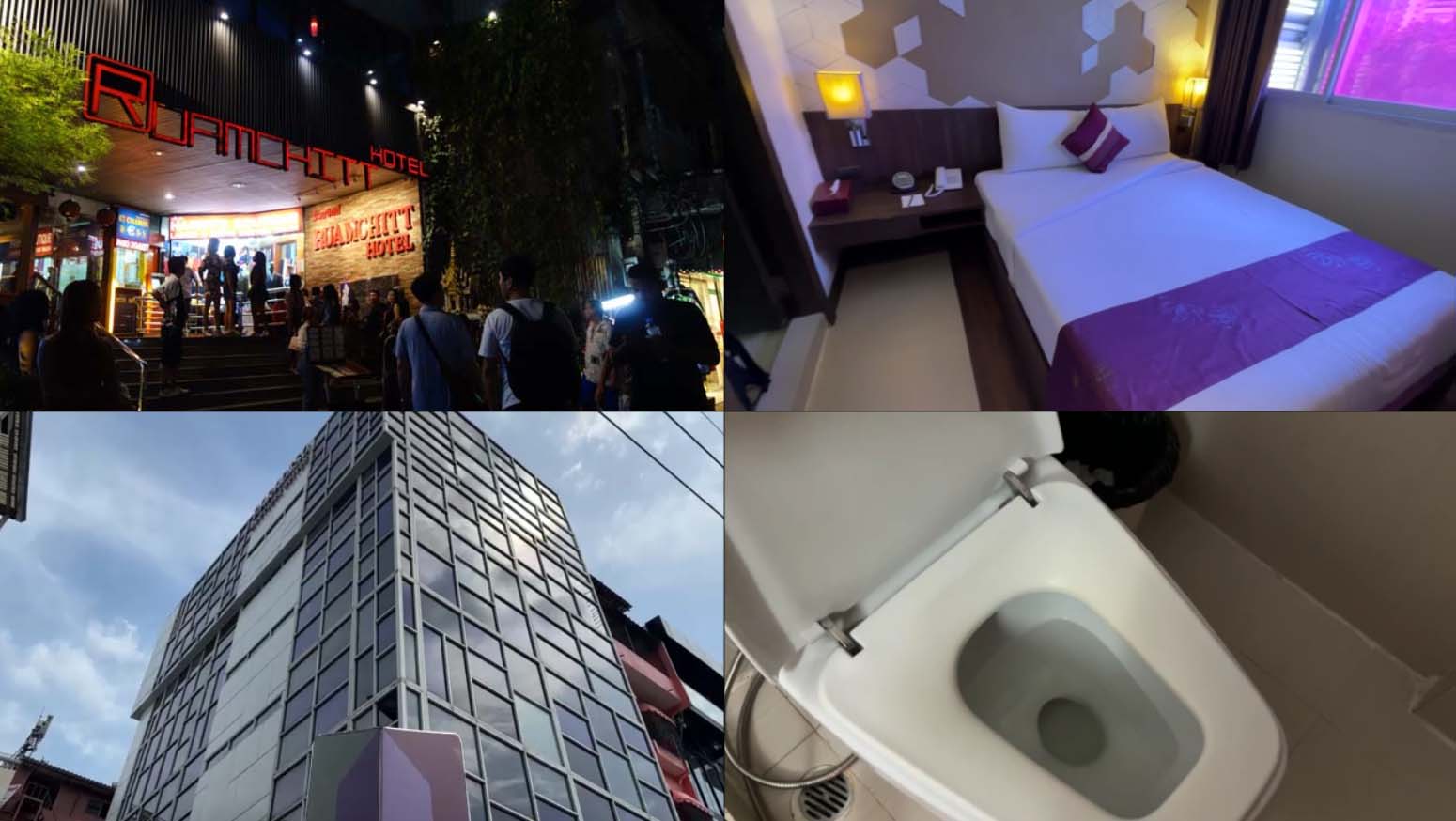 【2023-24避寒旅43日目】テーメーカフェ店内リポート 女の子が手を振ったお相手は?道路で突然とうせんぼ!その訳は?オンヌットのコスパええ宿に泊まると?