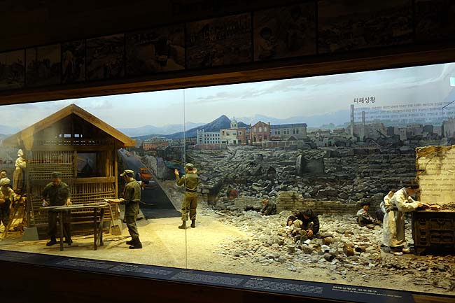 朝鮮戦争など朝鮮半島で発生した戦争の全てが分かります「戦争記念館」（韓国ソウル）内部展示編