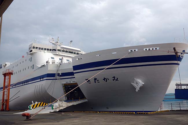 大好きな太平洋フェリー2019年1月就航新造船「新きたかみ」乗船記～「いしかり」「きそ」とどう違う？