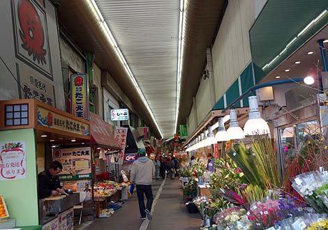 小倉に存在する昔ながらの下町市場「旦過市場」(福岡北九州)