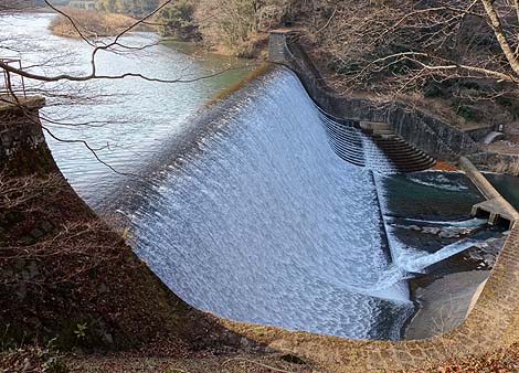 白水溜池堰堤[白水ダム]（大分竹田）日本一美しいと言われるダム B級珍スポット