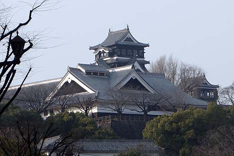 日本の城の中で一番かっこいい天守閣だと思っています「熊本城」（外観復元天守）