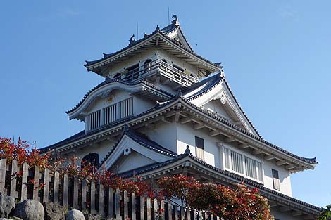 豊臣秀吉が初めて築城したのがこの城です「長浜城歴史博物館」（滋賀長浜）模擬城