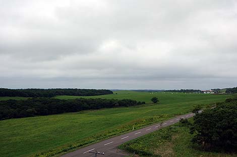 乳牛が町の人口の8倍いる町でその広大な牧草地を眺める「新酪農村展望台」（北海道別海）