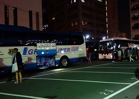 夜行高速バス 大阪・京都→東京 3列トイレ付ウェルカムライナー（中央交通バス）